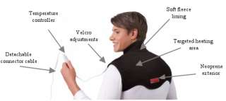Plug in Infrared Heat Therapy Neck & Shoulder Wrap  
