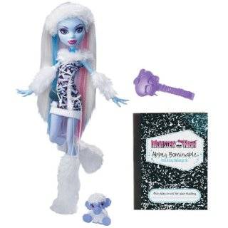 Monster High Abbey Bominable Doll With Pet Wooly Mammoth Named Shivver