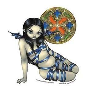  Jasmine Becket Griffith   Blue Ribbon Goth Fairy   Sticker 