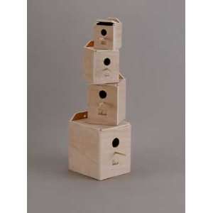    Top Quality Finch Nest Box Wood (inside Mount)