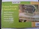 PORTABLE CHARCOAL BBQ GRILL CAMPING BEACH PARK BARBEQUE