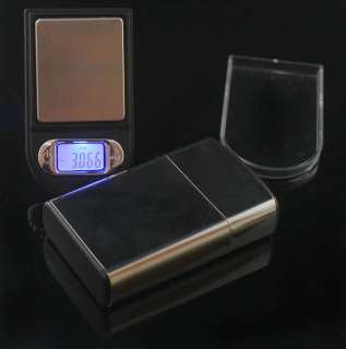 Mini Portable LCD Lighter Style 0.01~100g Gram Digital Pocket Scale 