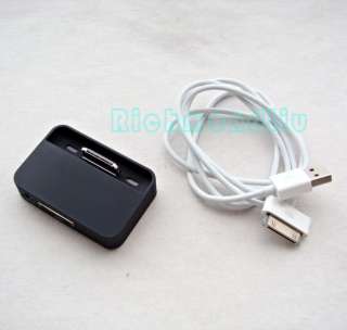 Mini Portable Cell Phone Base Dock for iPhone 4G Black  