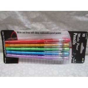  Ten Multi Point pencils (No. 2 Lead)