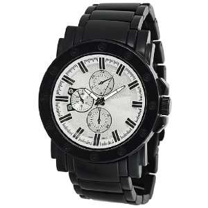   Mens Chronograph style Matte Finish Link Watch GP Designs Jewelry