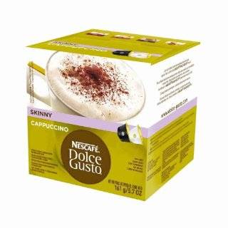   Nescafé Dolce Gusto Brewers, Skinny Cappuccino, 16 Count Capsules