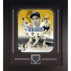  Joe DiMaggio New York Yankees MLB Framed Photograph Career 