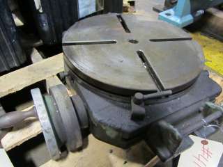 15 Bridgeport Rotary Table, 