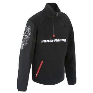  Md Womens Black Honda Racing Fleece Pullover Everything 