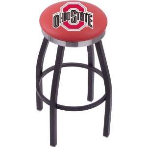  The Ohio State University Steel Stool with Flat Ring Logo 