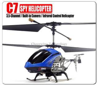 SanHuan 6030 C7 3 Channel RC Helicopter W/ Camera Gyro  