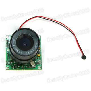   Color Board Camera Sony CCD Chipset BNC/RCA output MIC CS board camera