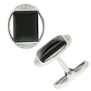  Onyx and Diamond Cufflinks Jewelry