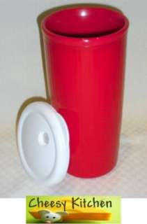   INSULATED DRIPLESS Seal Travel TUMBLER On Go Cup 24 oz NEW Red  