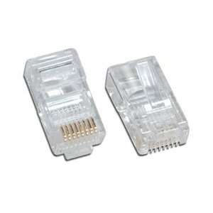200 B & A Computer Cat 6 RJ 45 Plugs for Computer Network LAN Cables