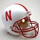   huskers ncaa riddell full size football helmet expedited shipping