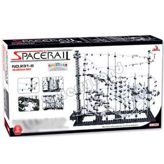 New Space Rail Level 8 Marble Roller Coaster Space Warp  