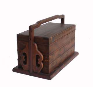 Chinese Huali Yellow Rosewood Stack Box s1900  