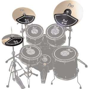  Pearl RP40C Rubber Cymbal Pad Set Musical Instruments
