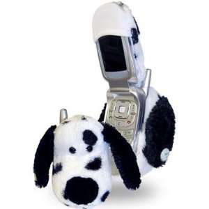   Black & White Spotted Dog Cell Phone Cover (Flip Style) Electronics