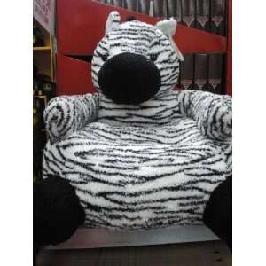  21 Round Zebra Plush Animal Chair Toys & Games