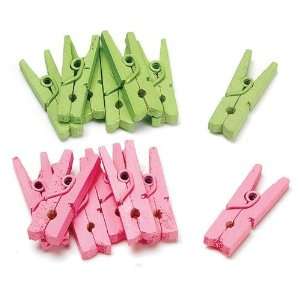  Mini Clothespin Place Card Holders (2 Sets of 24) Health 