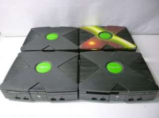Lot Of 4 Broken XBox Systems WholeSale Parts Repair Consoles  