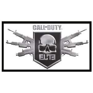  Magnet CALL OF DUTY   ELITE (Skull & Machine Guns Logo 