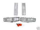USA 82 93 CHEVY S10 S 10 CLEAR CORNER+BUMPER LIGHTS NEW