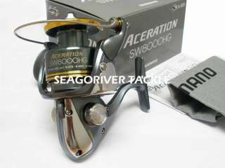 SHIMANO ACERATION SW8000PG SPINNING REEL LATEST NEW on PopScreen