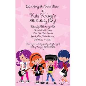  Glam Girls Party Invitations