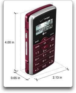 Haveeru Online Shopping   LG enV2 VX9100 Phone, Maroon (Verizon 