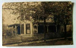OXFORD OHIO RPPC POSTCARD SOMMERVILLE BEAUTIFUL OLD HOME  