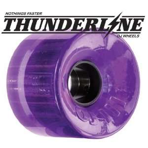OJ Thunderline Hot Juice Trans Purple 83a Skateboard Wheels (60 mm 