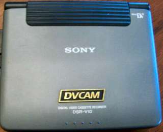 SONY DSR V10 MINI DV DVCAM VCR PLAYER RECORDER GV D900  