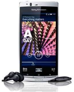 New Sony Ericsson LT15a Xperia Arc Unlocked Phone Misty Silver 