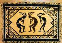 Set of 2 Southwest Kokopelli Pattern Jacquard Placemats  