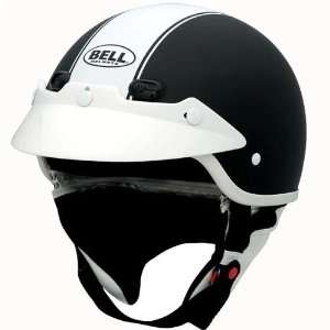  Bell Rally Shorty Touring Motorcycle Helmet   Black / 2X 