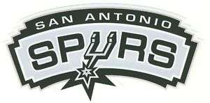 San Antonio Spurs NBA basketball bumper sticker 3 x 5  