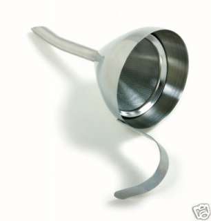 Norpro 18/10 Stainless Steel Funnel With Strainer  