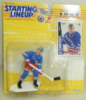   Starting Lineup series. Includes a NHL Upper Deck Trading Card. Figure