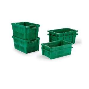  LEWISBINS Ventilated Stack and Nest Containers   Green 
