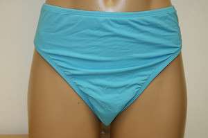 NWT Jantzen Swimsuit Bikini Bottom Size 16 light blue  