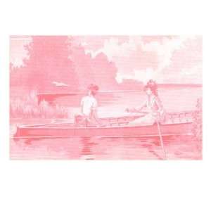  Ladies Rowing Giclee Poster Print, 32x24