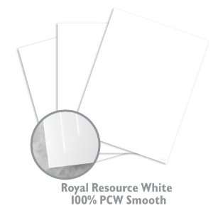  Royal Resource White 100% PCW Paper   250/Carton Office 