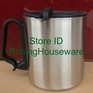 450ml Stainless Steel Travel Coffee Mug with lid  