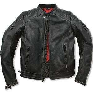  Roland Sands Design Mission Leather Jacket   X Large/Black 