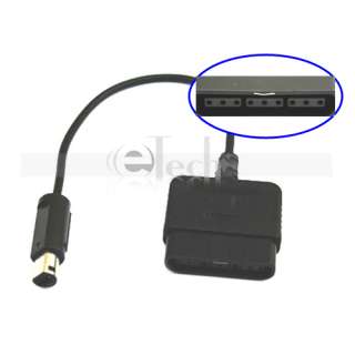 PS2 Controller to GameCube Wii Adapter FOR PlayStation2  
