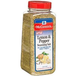 McCormick Seasoning Salt, Lemon and Pepper, 28 Ounce  