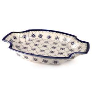  Polish Pottery Spring Garden Large Serving Tray